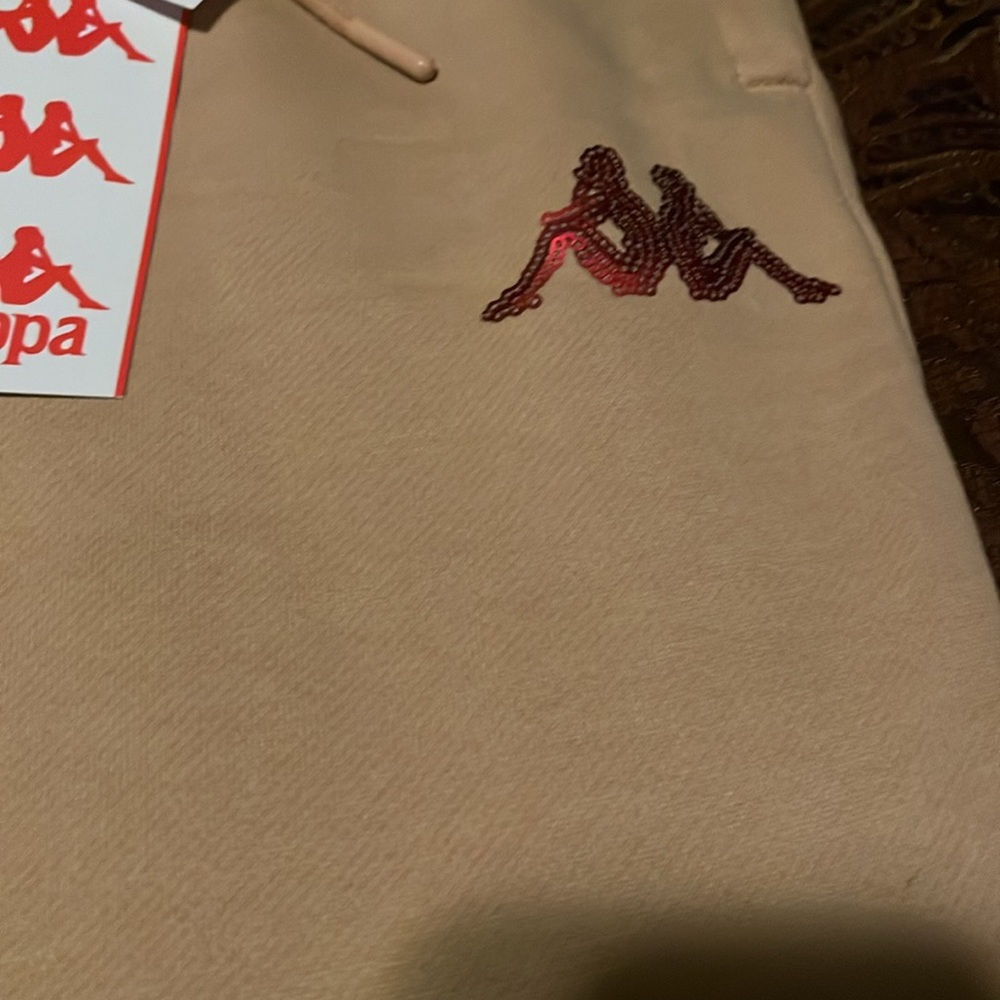 Kappa Terry Lined Elastic Ankle Sweatpants - Picture 3 of 7